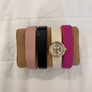Set of 4 Tory Burch small watch set